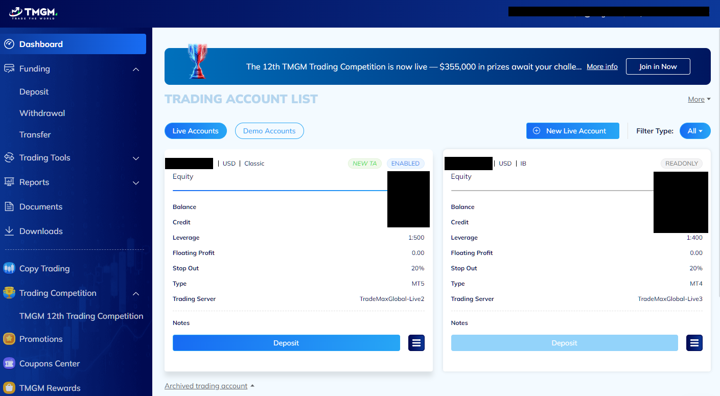 TMGM Hidden Account Types 2026 | How to Access Premium, Pro, Raw Spread & Standard Accounts